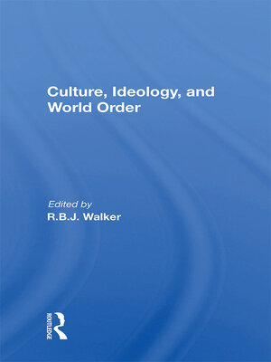 cover image of Culture, Ideology, and World Order